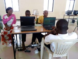 Sundi Machupa helps Tanzanian student study the kidney system online