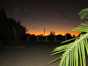 sunset in TZ