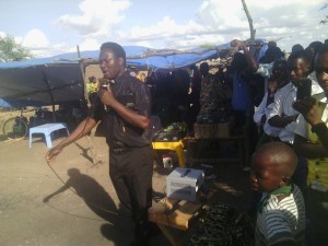 preaching in the bush