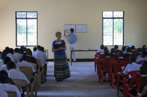 Cindy Jurgensen teaching 