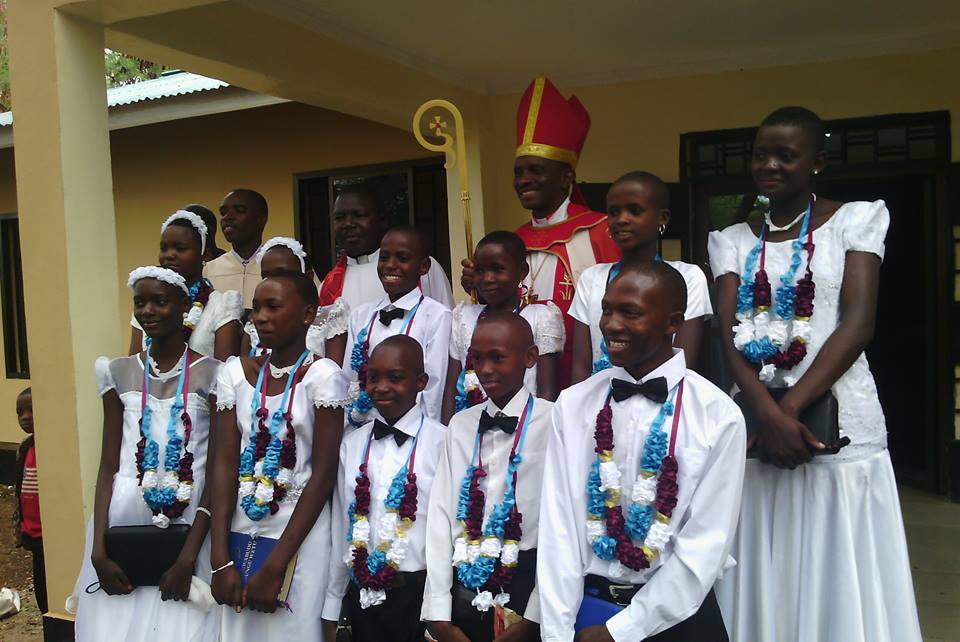 Confirmation in Tanzania is celebrated