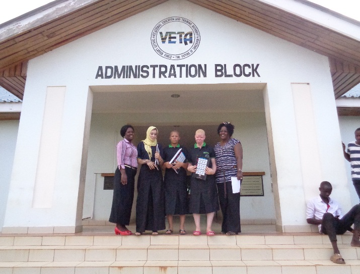 EVANGELICAL LUTHERAN CHURCH IN TANZANIA  SOUTH EAST OF LAKE VICTORIA DIOCESE  HOME CRAFT TRAINING FOR ALBINO GIRLS