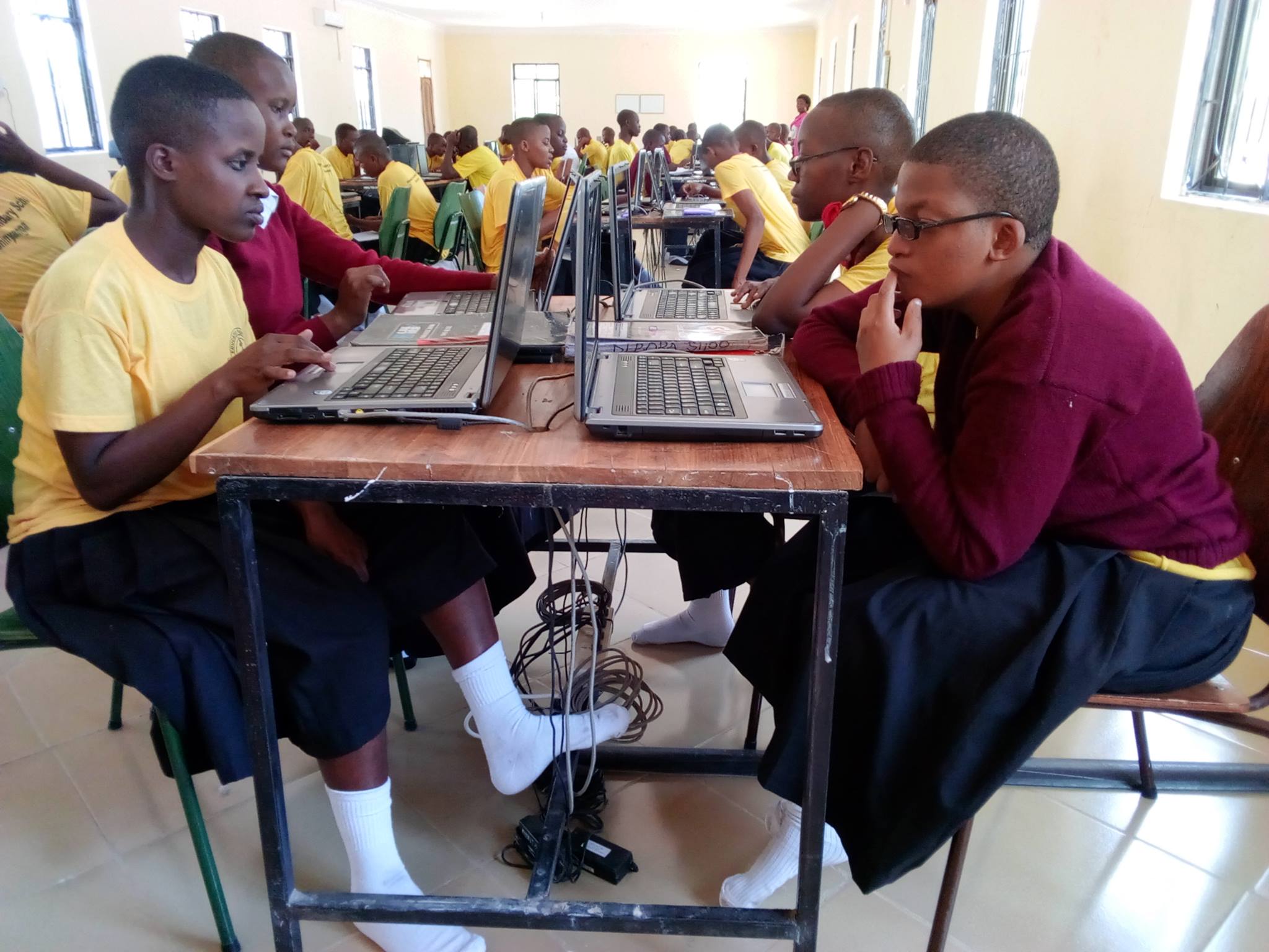 Tanzanian students prepare for future with new E-learning tools