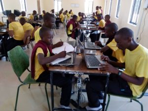 Tanzanian students pay close attention to E-learning programs