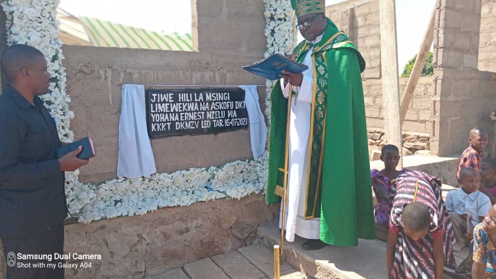 Dedication in  the Northern Province of Busega, the parish of Ebebeza Nyashimo